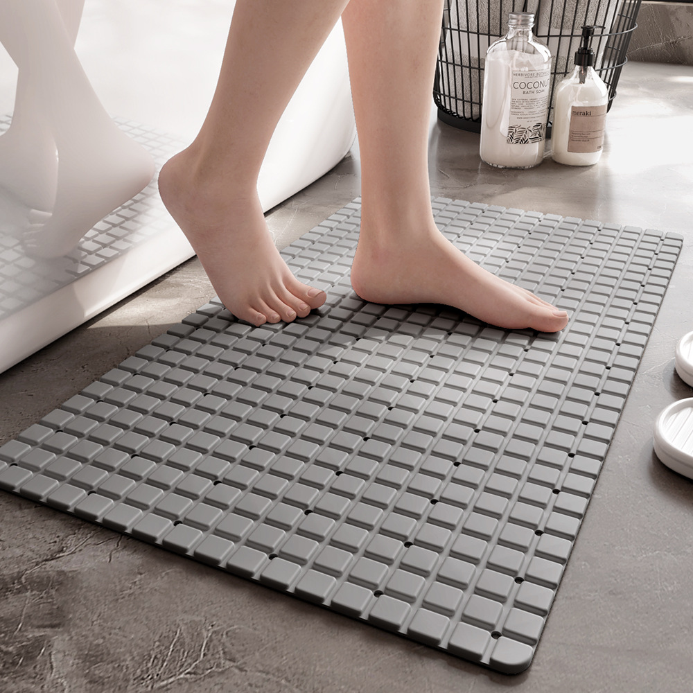 Bamboo Bath Mat - 1 szt. Mata łazienkowa z PVC