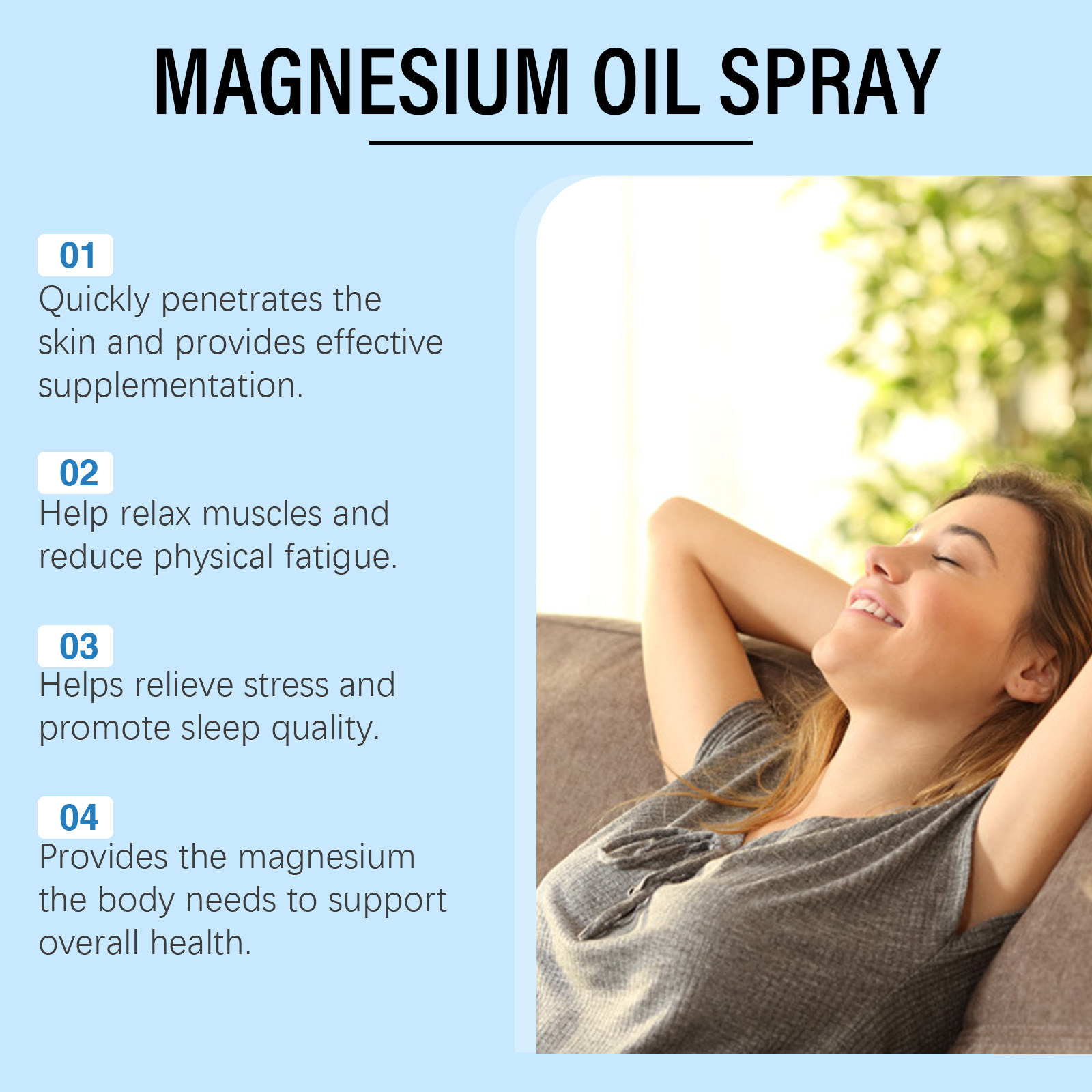Czysty olejek magnezowy w spra – Bath Salts Magnesium recenzja i cena